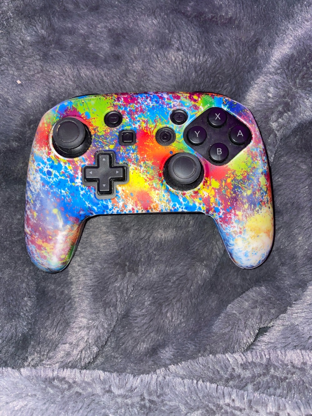 Nintendo switch Wireless Controller with Multicolor rubber case